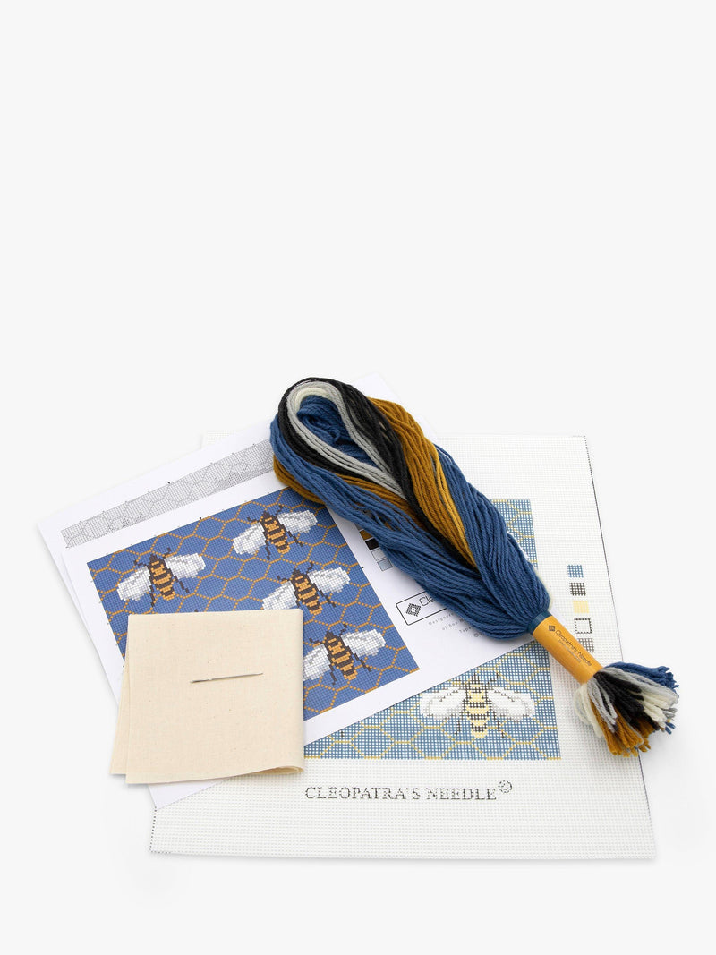 Cleopatra's Needle tapestry kit with Bee phone case design (British brand)