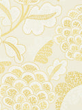 Harlequin floral coral botanical large-scale wallpaper, UK version