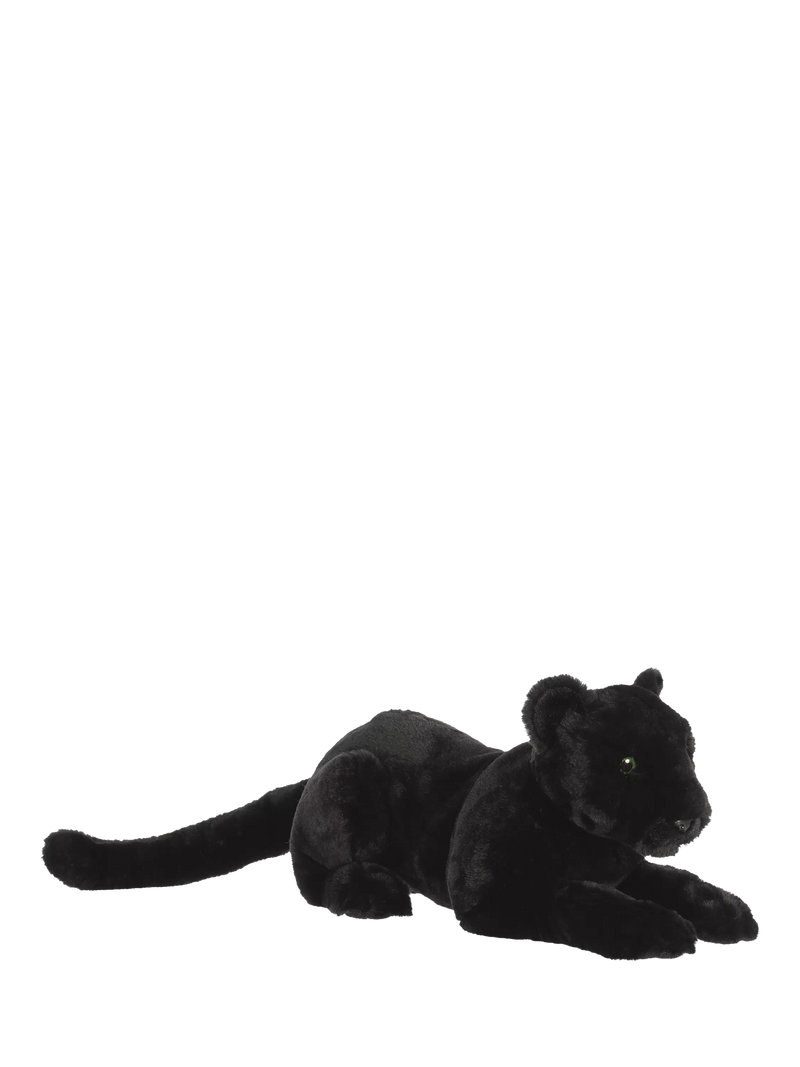 Aurora World Raven Panther soft toy with green eyes imported from UK