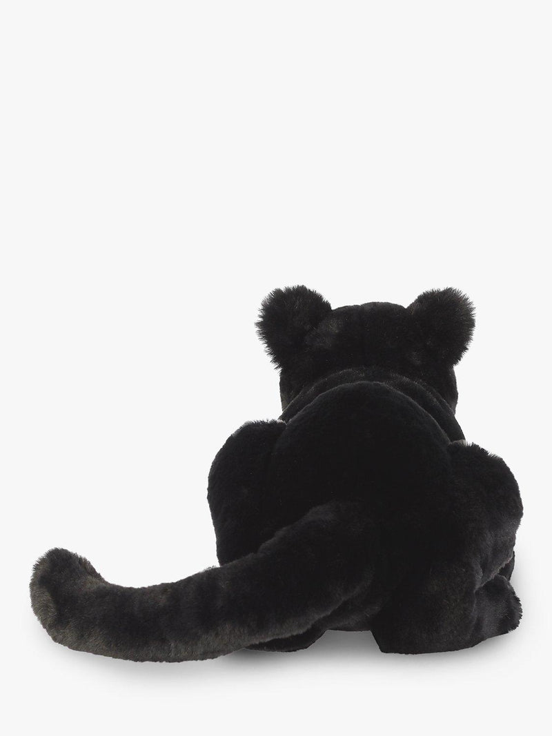 Aurora World Raven Panther soft toy with green eyes imported from UK