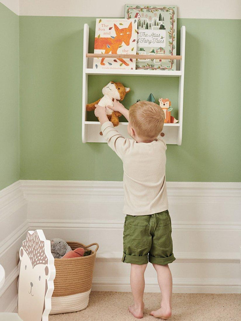 Great Little Trading Co white display wall shelf (British brand)