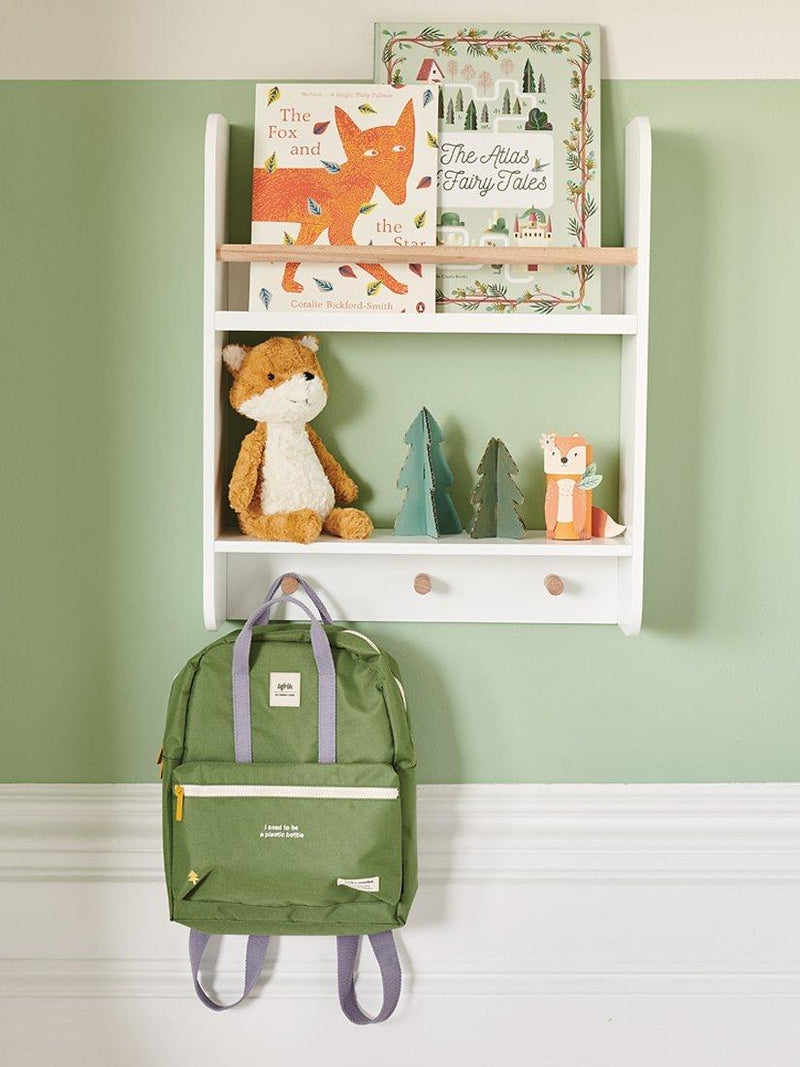 Great Little Trading Co white display wall shelf (British brand)