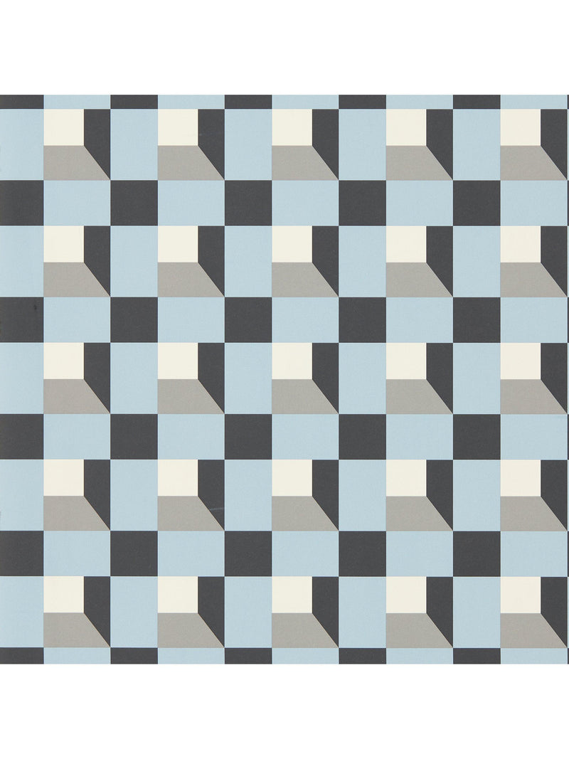 Harlequin Blocks Wallpaper geometric pattern (British brand)