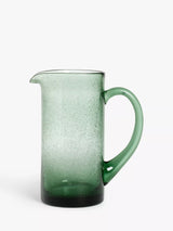 John Lewis Bubble Glass Jug with Colourful Tinted Design, 1.1L- Buy online at McGrocer