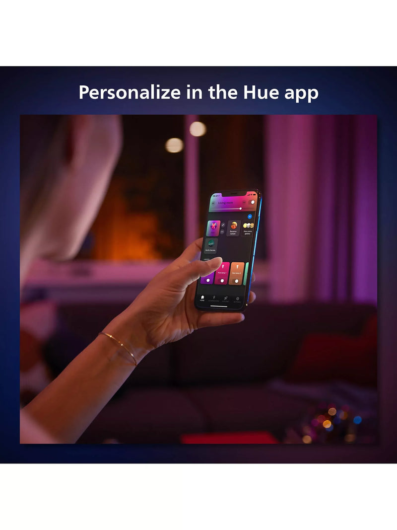 Philips Hue Go smart table lamp White, imported from the UK