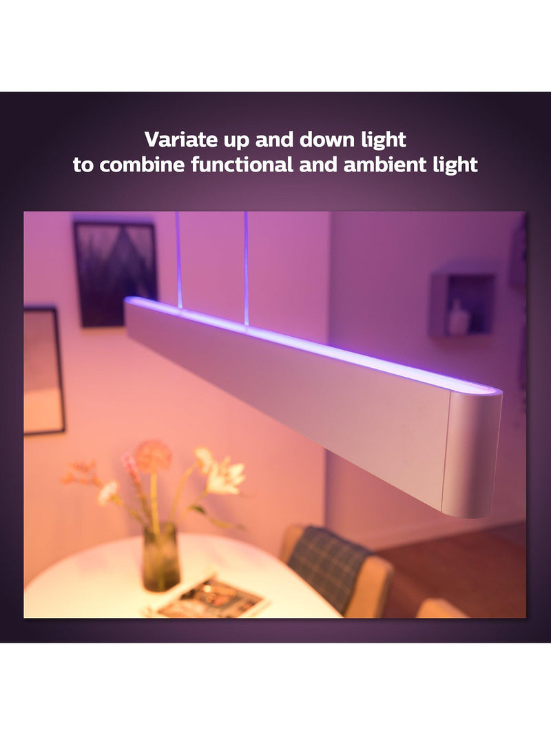 Philips Hue Ensis smart LED pendant light white (British brand)