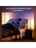 Philips Hue Signe Gradient Floor Lamp Oak, imported from the UK