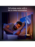 Philips Hue Signe Gradient Floor Lamp Oak, imported from the UK