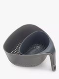 Joseph Joseph grey colanders set of 2 (British brand)