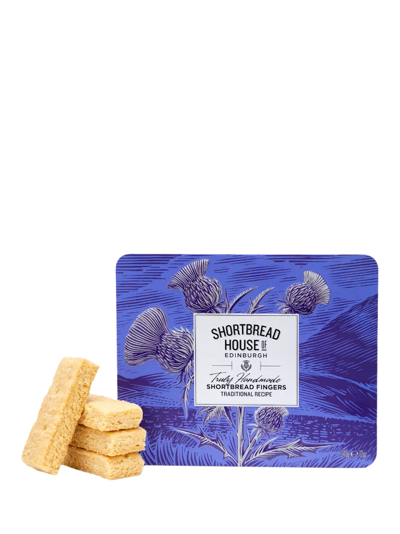 Shortbread House of Edinburgh traditional shortbread fingers 340g tin (British brand)