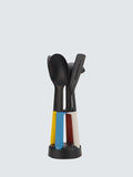 Slim Kitchen Utensil Holder Set with Four Utensils