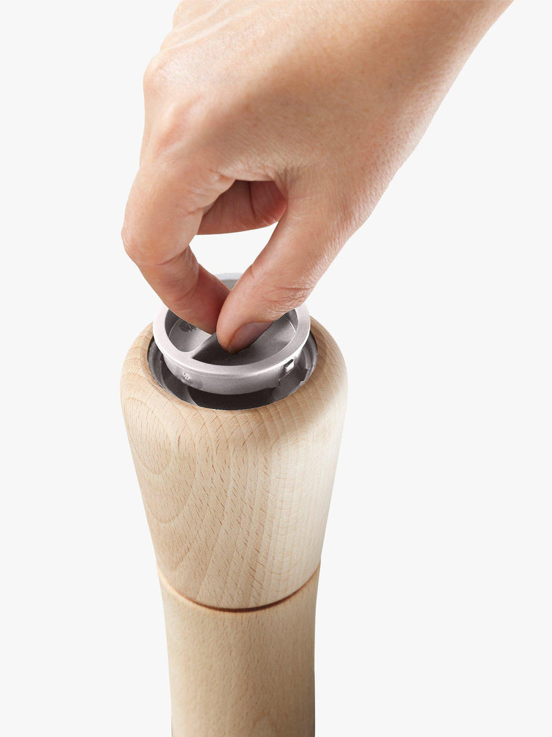 Joseph Joseph Milltop Wood Salt Mill Natural - British product