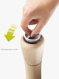 Joseph Joseph Milltop Wood Salt Mill Natural - British product