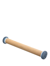 John Lewis Beech Wood Rolling Pin with Removable Thickness Rings, Sky Blue- Buy online at McGrocer