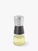 John Lewis Stainless Steel Oil and Vinegar Mister with Clear Base and Silver Finish- Buy online at McGrocer