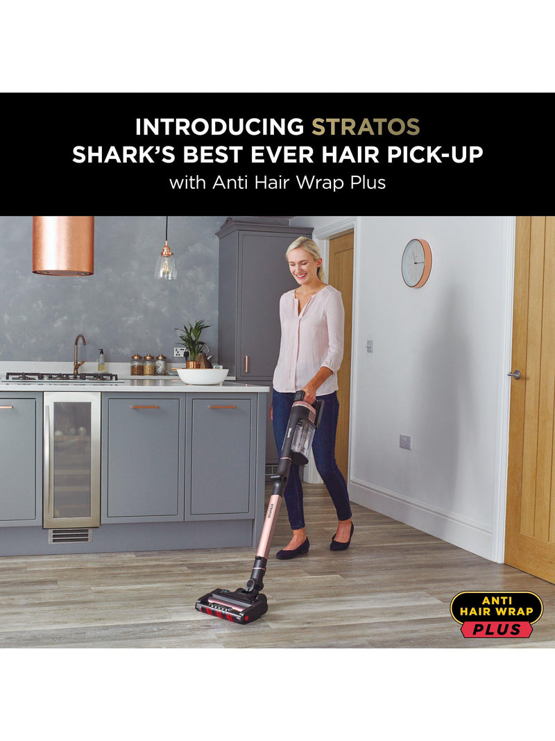 Shark cordless stick vacuum cleaner Rose Gold (British brand)