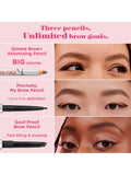 Benefit Gimme Brow+ brow pencil 1.19g, UK version