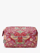 John Lewis William Morris At Home Strawberry Thief Medium Wash Bag- Buy online at McGrocer