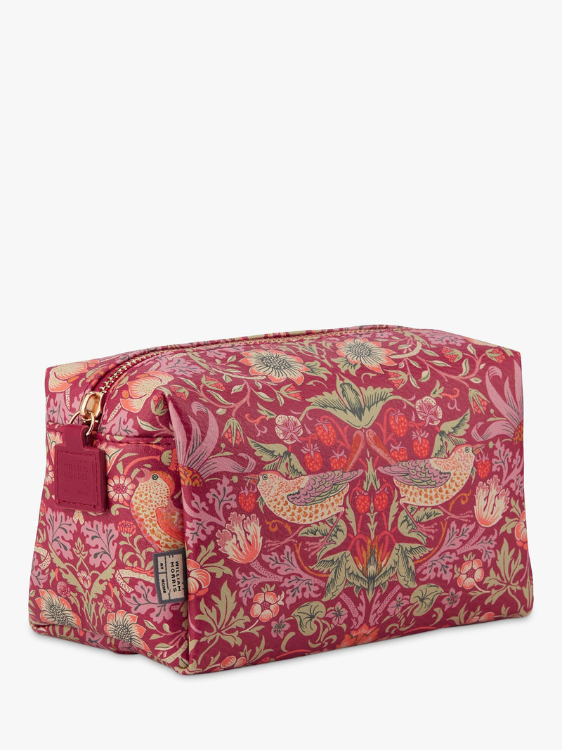 William Morris at Home Strawberry Thief medium wash bag (British brand)