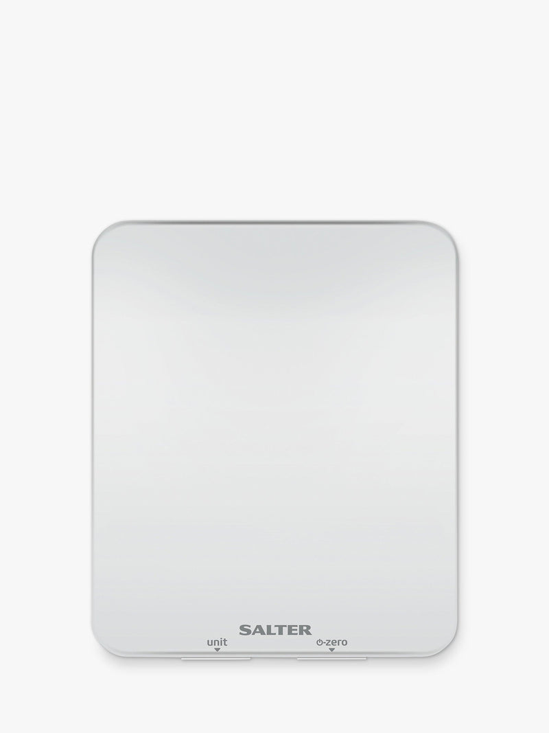 Salter Ghost digital kitchen scale white 5kg, imported from the UK