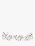 Jon Richard emery silver plated leaf and bead tiara, UK version
