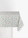 John Lewis oilcloth fabric scallop floral Old Rose 130cm x 20m, UK version