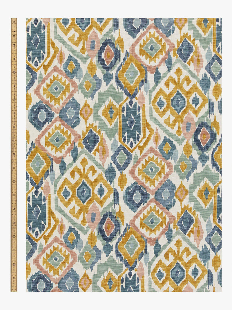 John Lewis Maya Ikat geometric furnishing fabric, imported from the UK