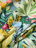 John Lewis Exotic Garden furnishing fabric Dark Night Sky (British brand)