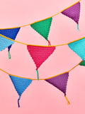 Sirdar bright bunting crochet kit, imported from the UK