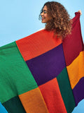 Sirdar patchwork blanket knitting kit 210g - British product