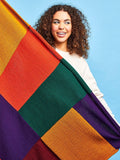 Sirdar patchwork blanket knitting kit 210g - British product