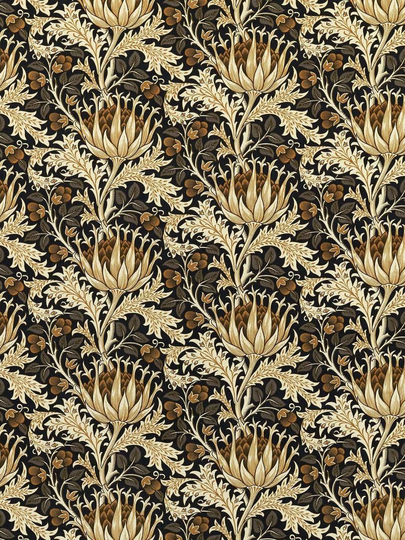 Morris & Co. Artichoke velvet furnishing fabric, UK version