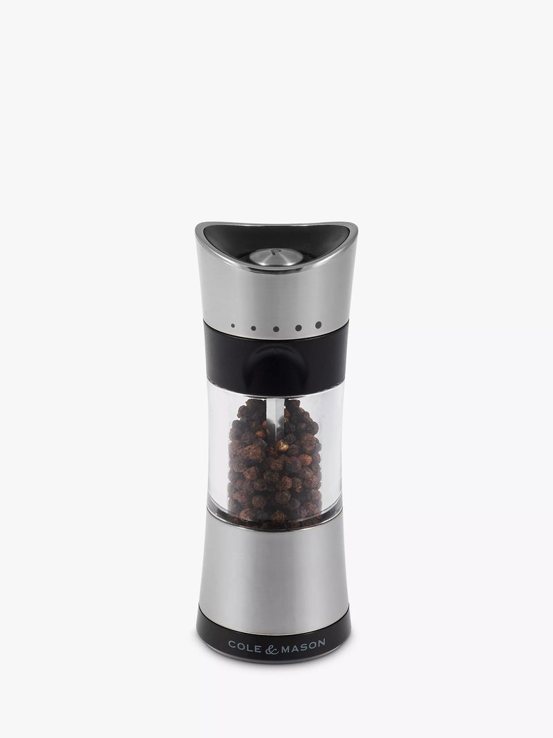Cole & Mason Horsham Inverta pepper mill chrome clear (British brand)