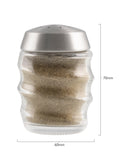 Cole & Mason salt pepper shakers clear silver - British product