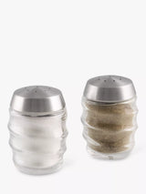 John Lewis Cole & Mason Bray Salt & Pepper Shakers Set of 2, Clear Silver- Buy online at McGrocer