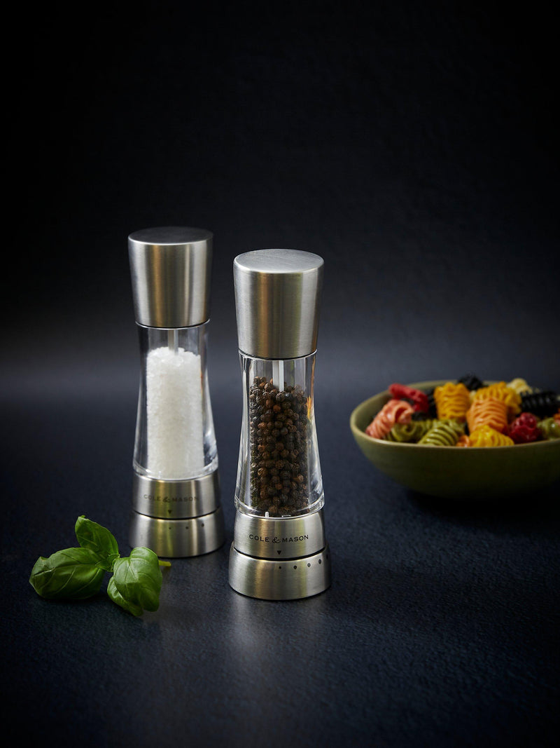 Cole & Mason Derwent salt and pepper mill set - British product