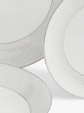 Wedgwood Gio Platinum dinnerware set 12 piece, imported from the UK