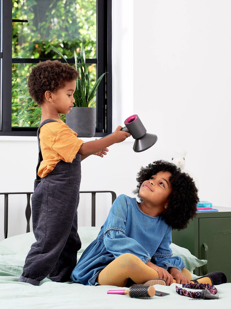 Casdon Dyson Supersonic Styling Set toy hairdryer, imported from the UK
