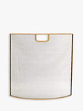Ivyline brass fire screen 61x61x13 cm, imported from the UK