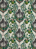 Clarke & Clarke Silverback linen blend furnishing fabric - British product