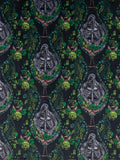 Clarke & Clarke Silverback velvet fabric in Charcoal - British product