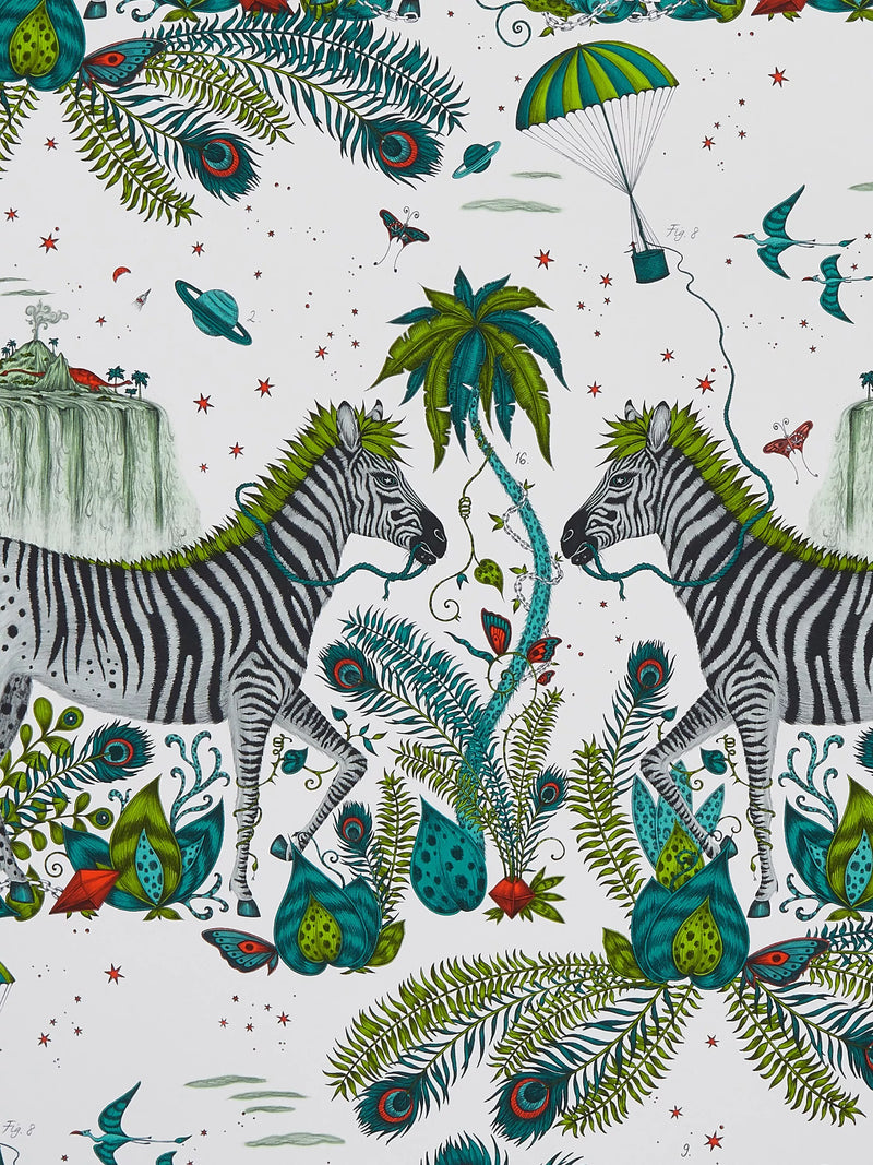 Clarke & Clarke Lost World wallpaper 10m x 52cm - British product