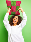Sirdar granny squares cushion crochet kit (British brand)