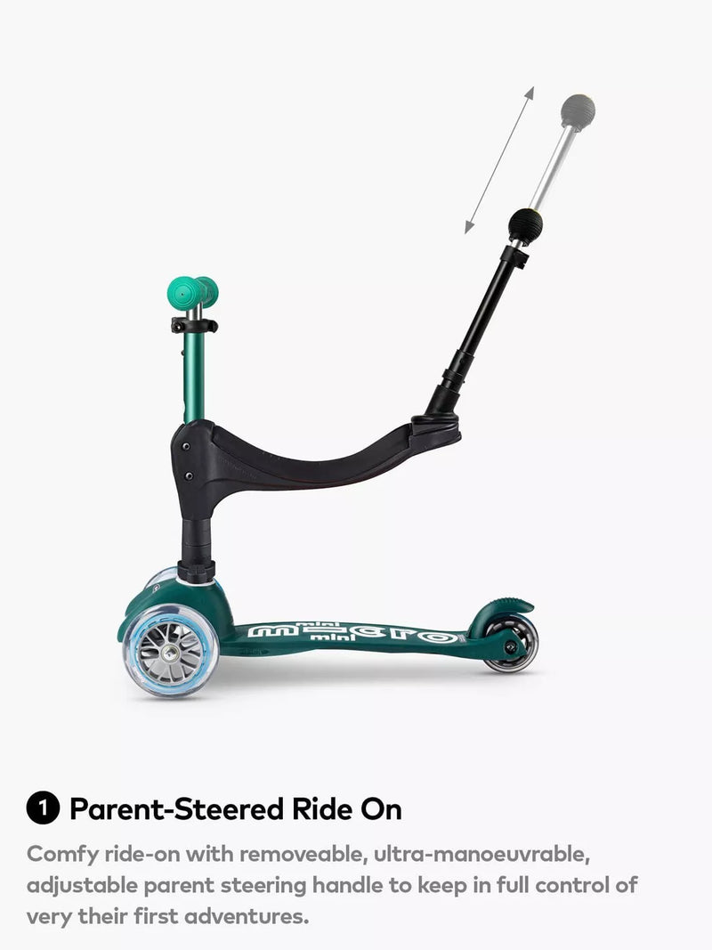 Micro Scooters 3-in-1 Mini Micro Deluxe green, UK version