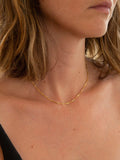 IBB 9ct yellow gold twist link chain necklace 16 inch, imported from the UK