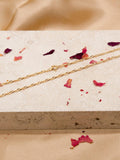 IBB 9ct yellow gold twist link chain necklace 16 inch, imported from the UK
