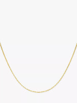 John Lewis IBB 9ct Yellow Gold Long Paper Clip Link Chain Necklace, 18 Inch- Buy online at McGrocer