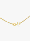 IBB gold twist link chain necklace 46cm - British product