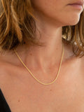 IBB 9ct yellow gold rope chain necklace 18 inch (British brand)