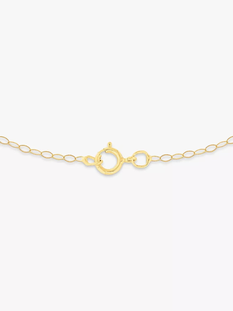 IBB 9ct gold chain necklace 18 inch, imported from the UK